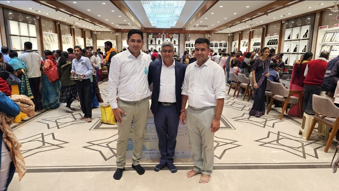 Mr. Abhishek Tated and Abhinay Tated — Mamaji Jewellers, (M.P.)